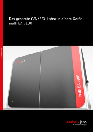 Brochure multi EA 5100 (German)