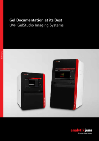 Brochure UVP GelStudio Imaging Systems (English)