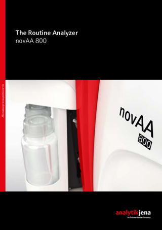 Broschüre novAA 800 (German)