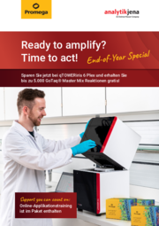 Flyer qTOWERiris Promega Ready to amplify (DE)