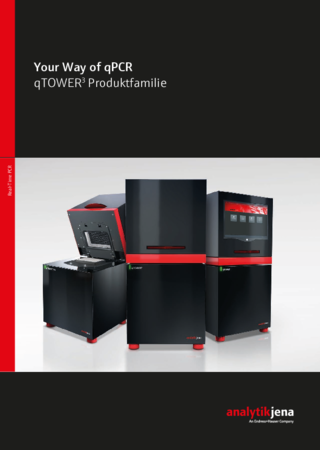 Broschüre Real-time Thermocycler qTOWER³ Produktfamilie (DE)