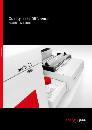 Broschüre multi EA 4000 (German)
