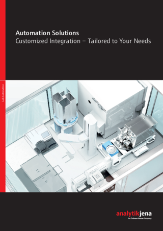 Broschüre Automation Solutions (Englisch)