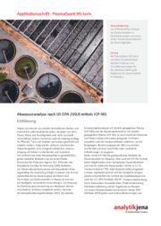 Abwasseranalyse nach US EPA 200.8 mit ICP-MS (DE)