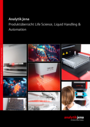 Produktübersicht Life Science, Liquid Handling & Automation (DE)