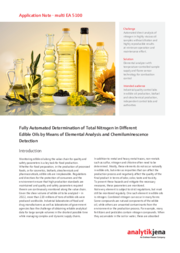 Application Note EA0036 Notrogen Edible Oils (EN)